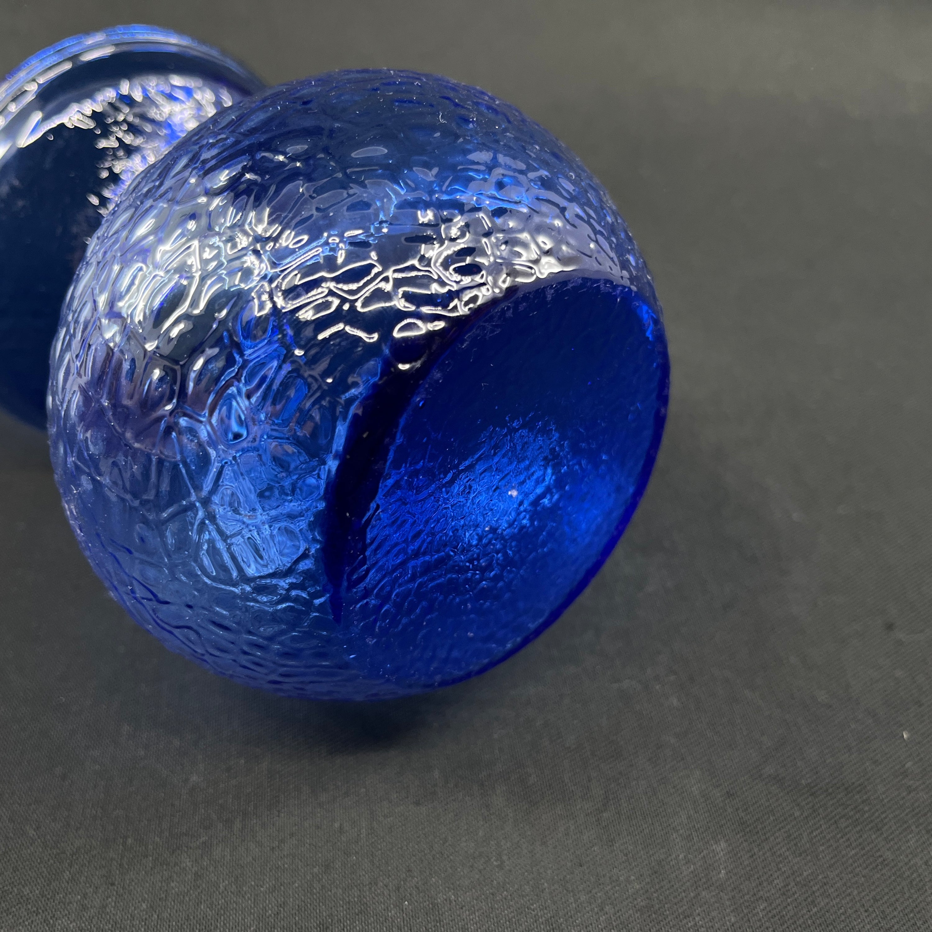 Aquamarine hyacinth glass from Fyens Glassworks