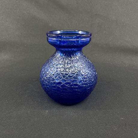 Aquamarin hyacintglas fra Fyens Glasværk