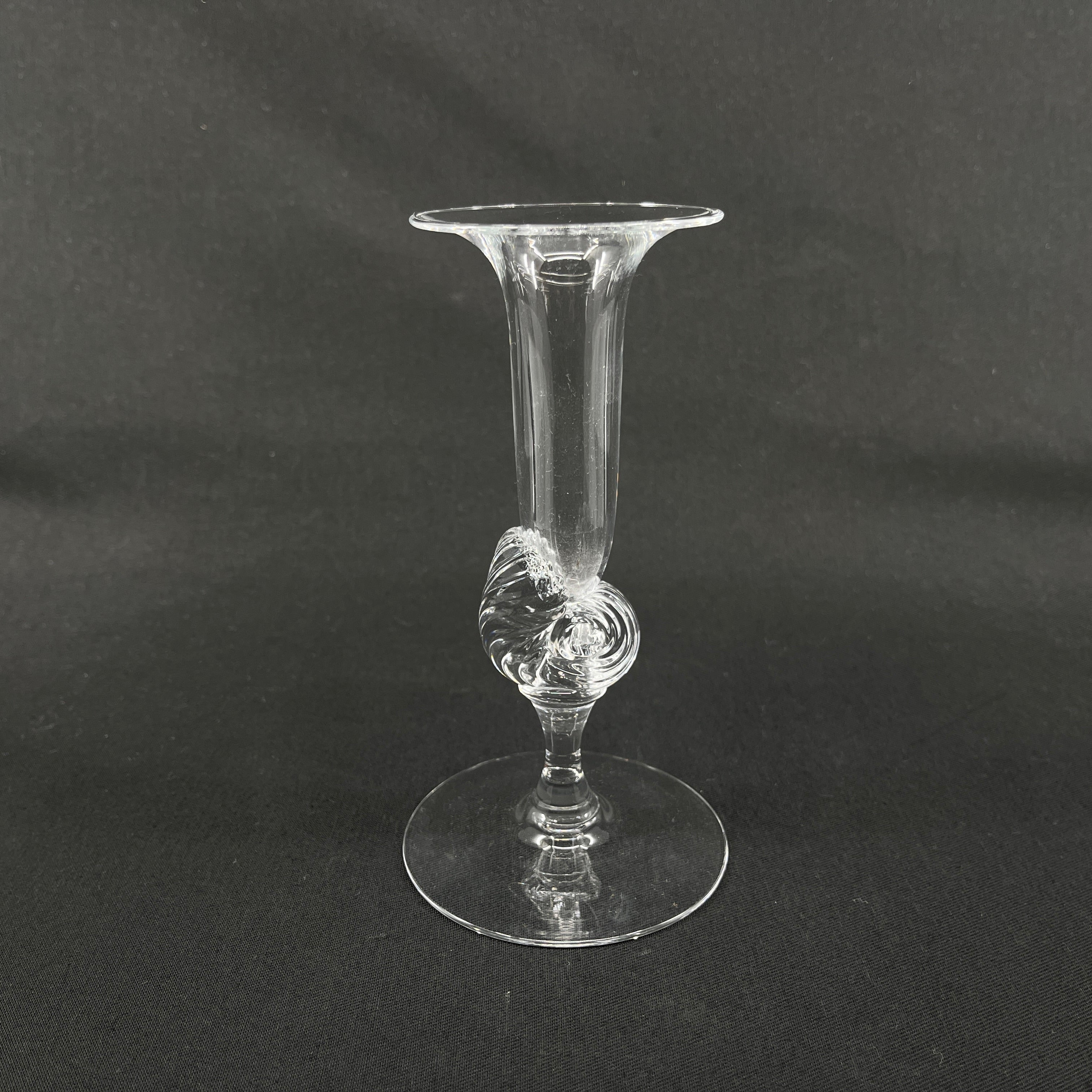 Neptun vase/lysestage fra Holmegaard