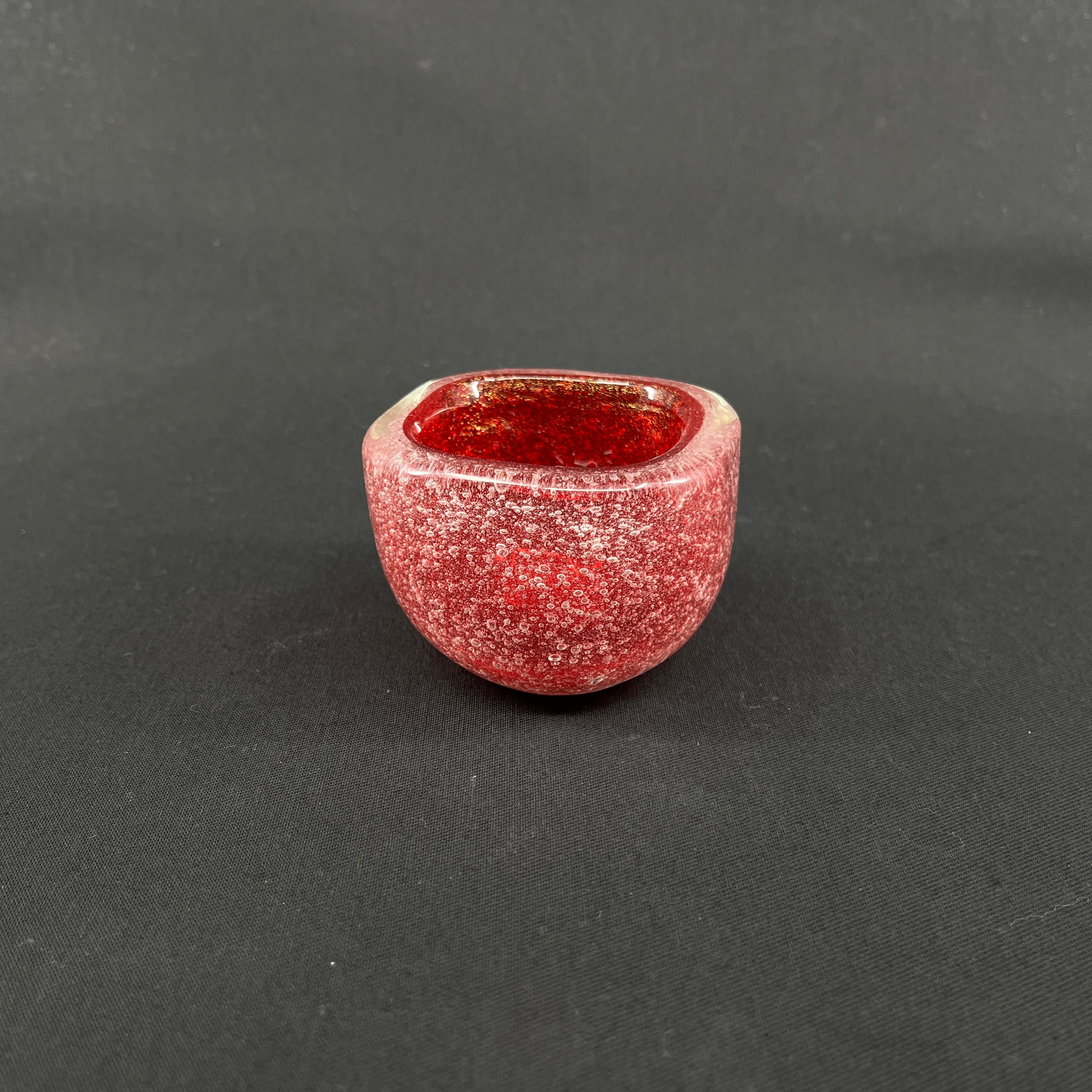 Square bowl from Murano
