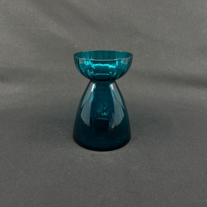 Blue'ish modern hyacinth glass