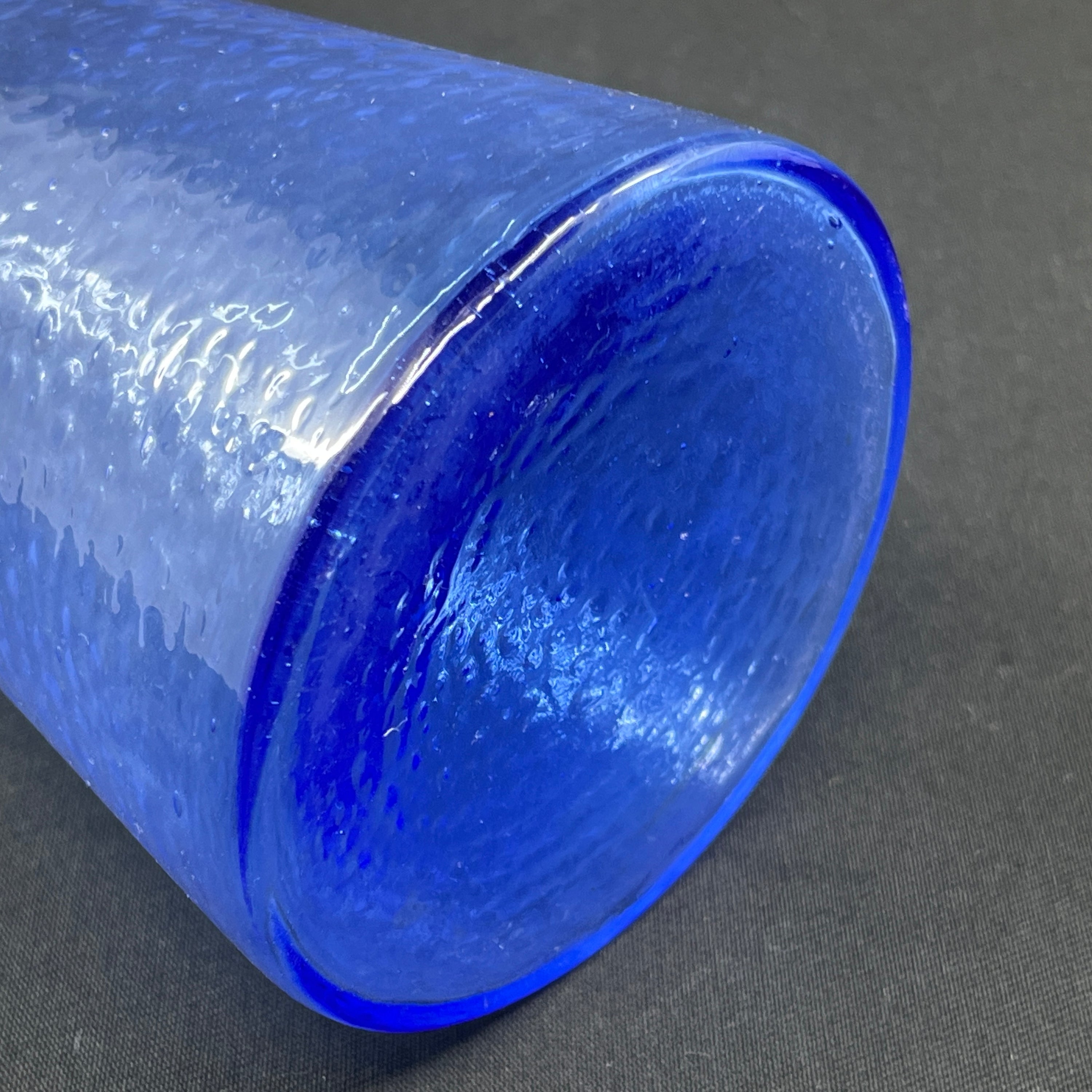 Night blue hyacinth glass from Fyens Glasværk, model from 1903