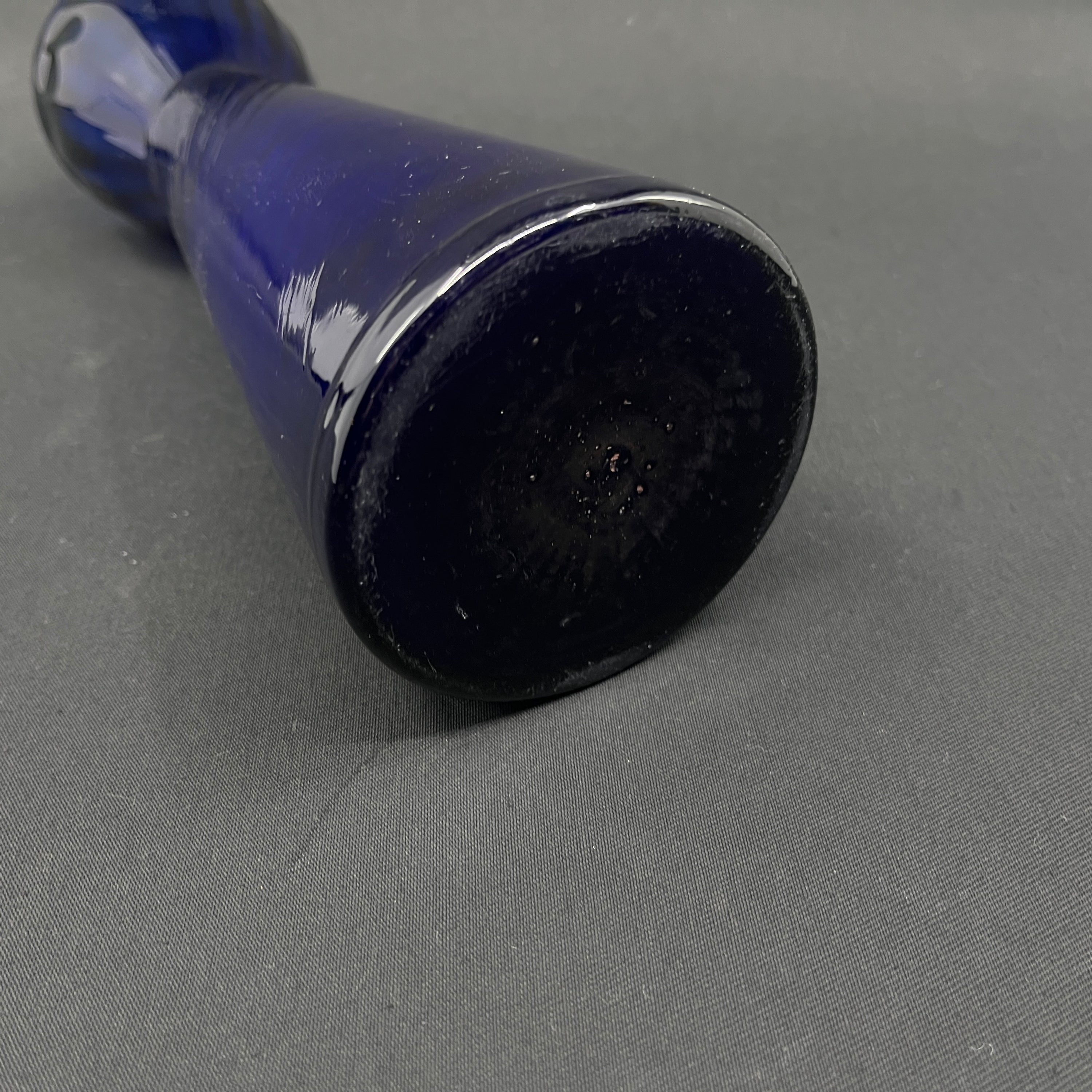 Blue hyacinth glass from Kastrup Glassworks, 1910