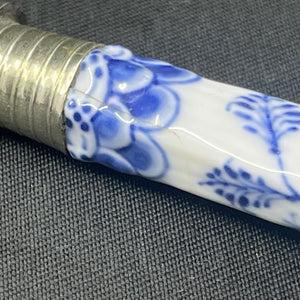 Blue Fluted Full Lace Dinner Knife