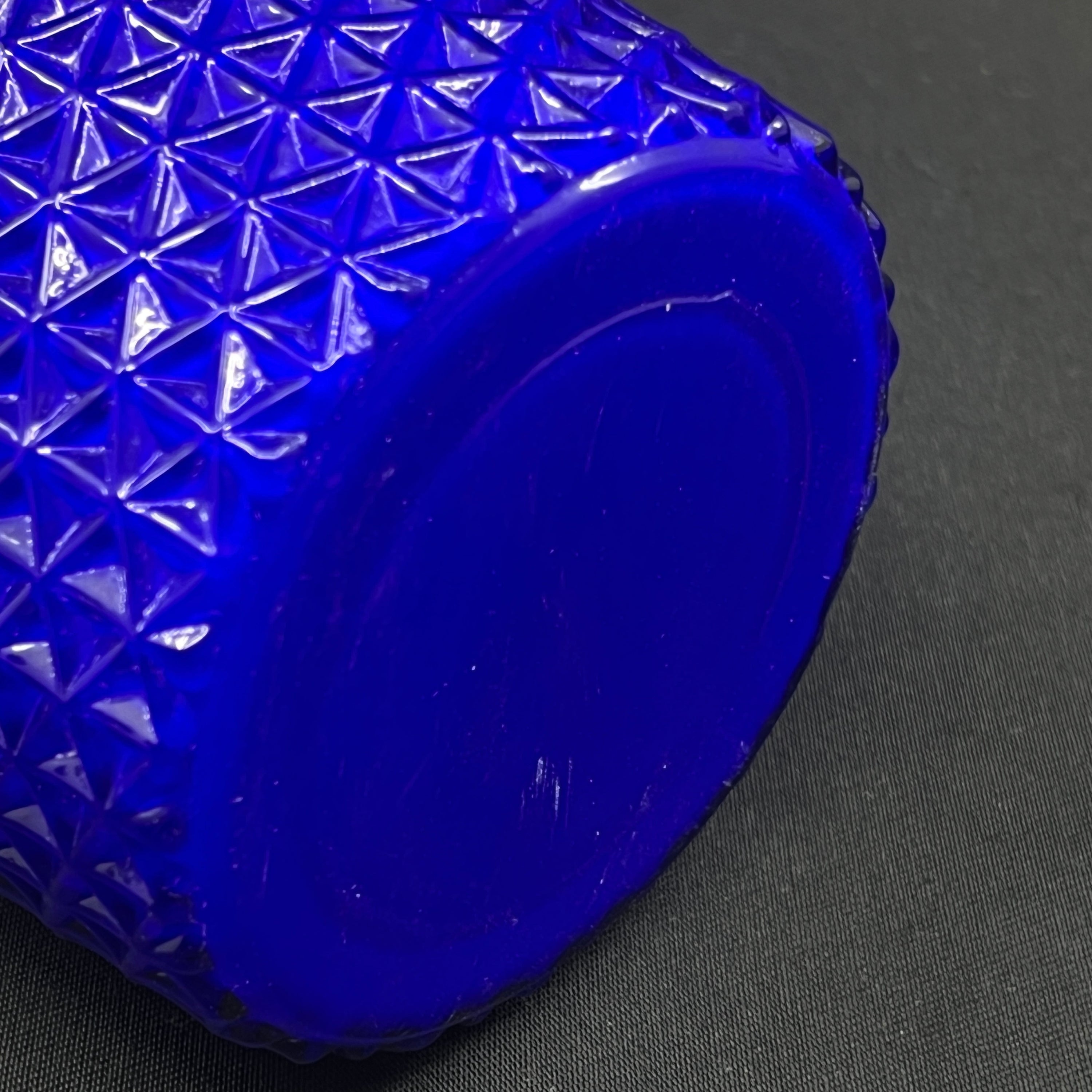 Modern blue vase from the 1970s