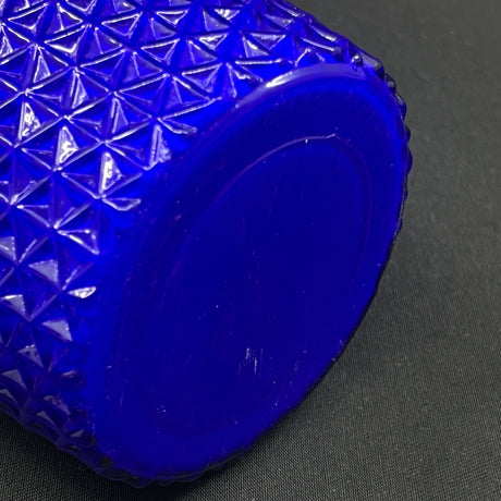 Moderne blå vase fra 1970'erne