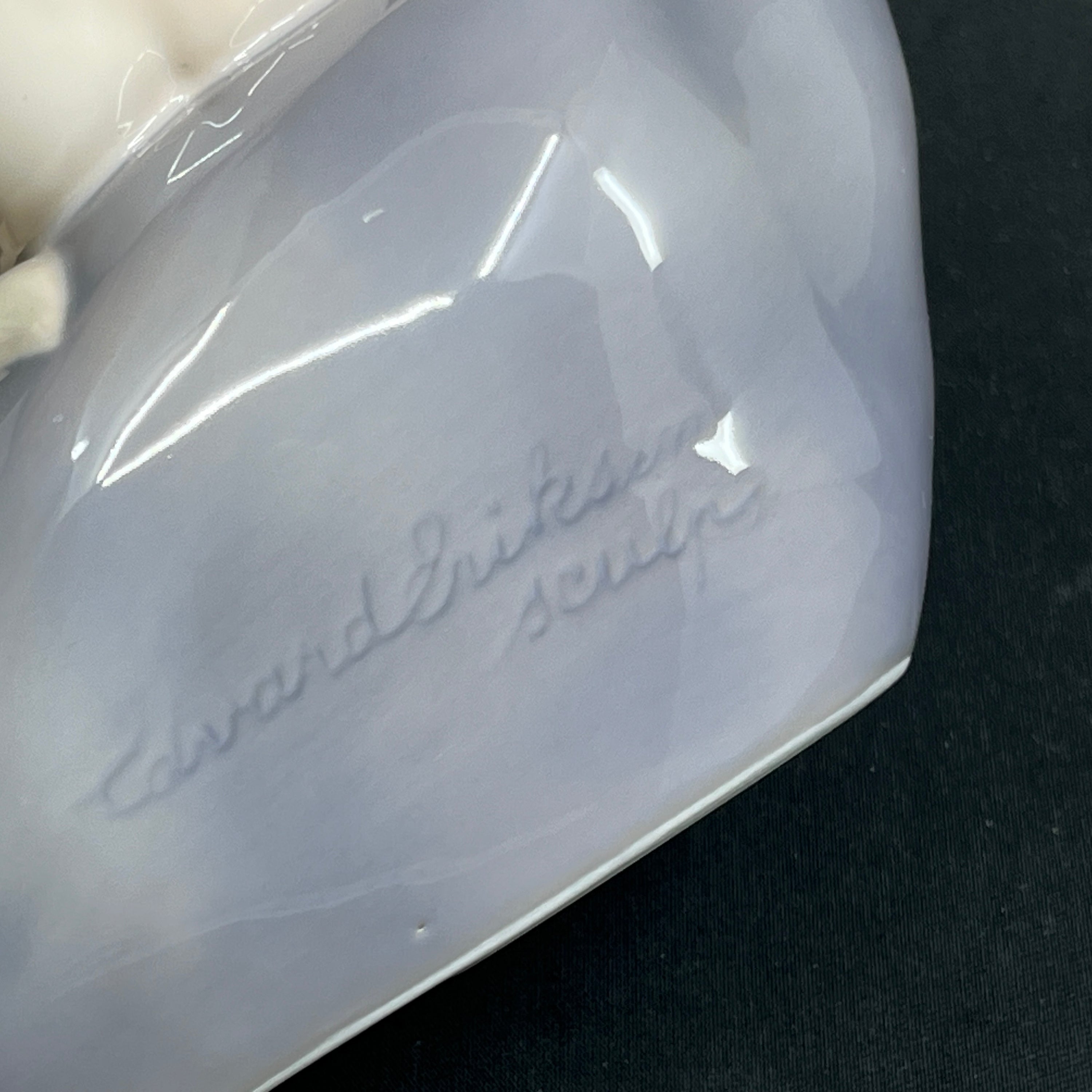 Knitting girl from Royal Copenhagen