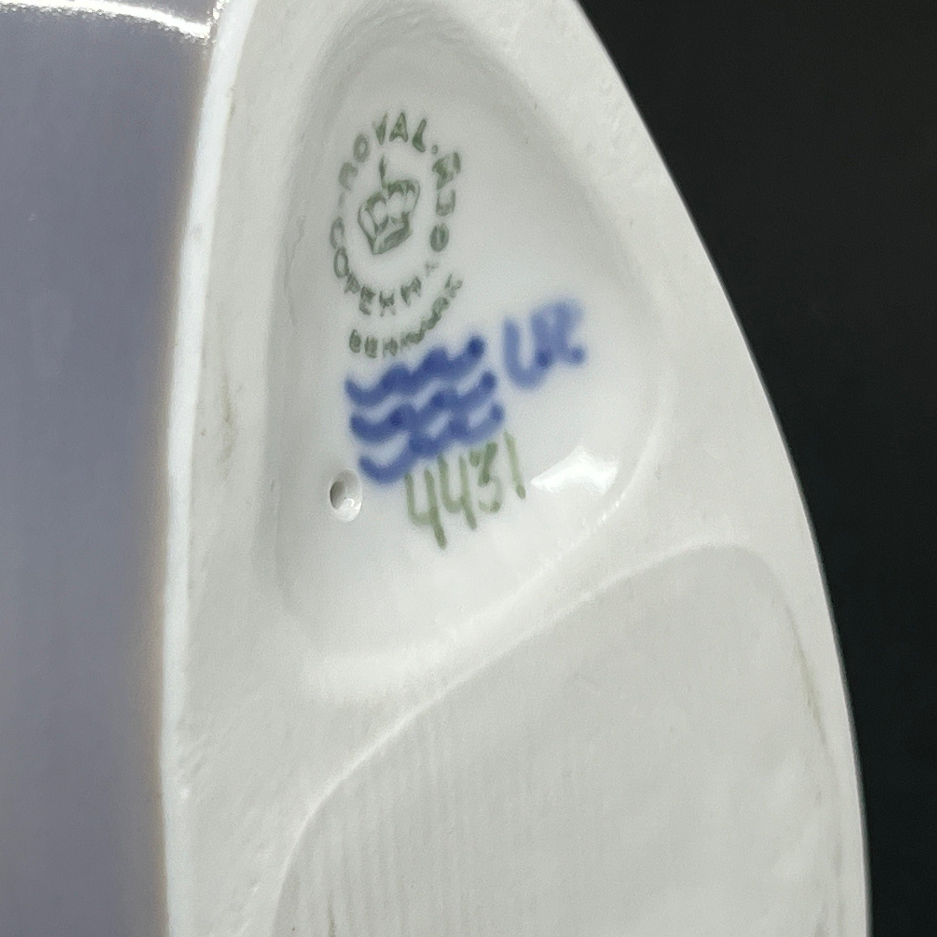 Knitting girl from Royal Copenhagen