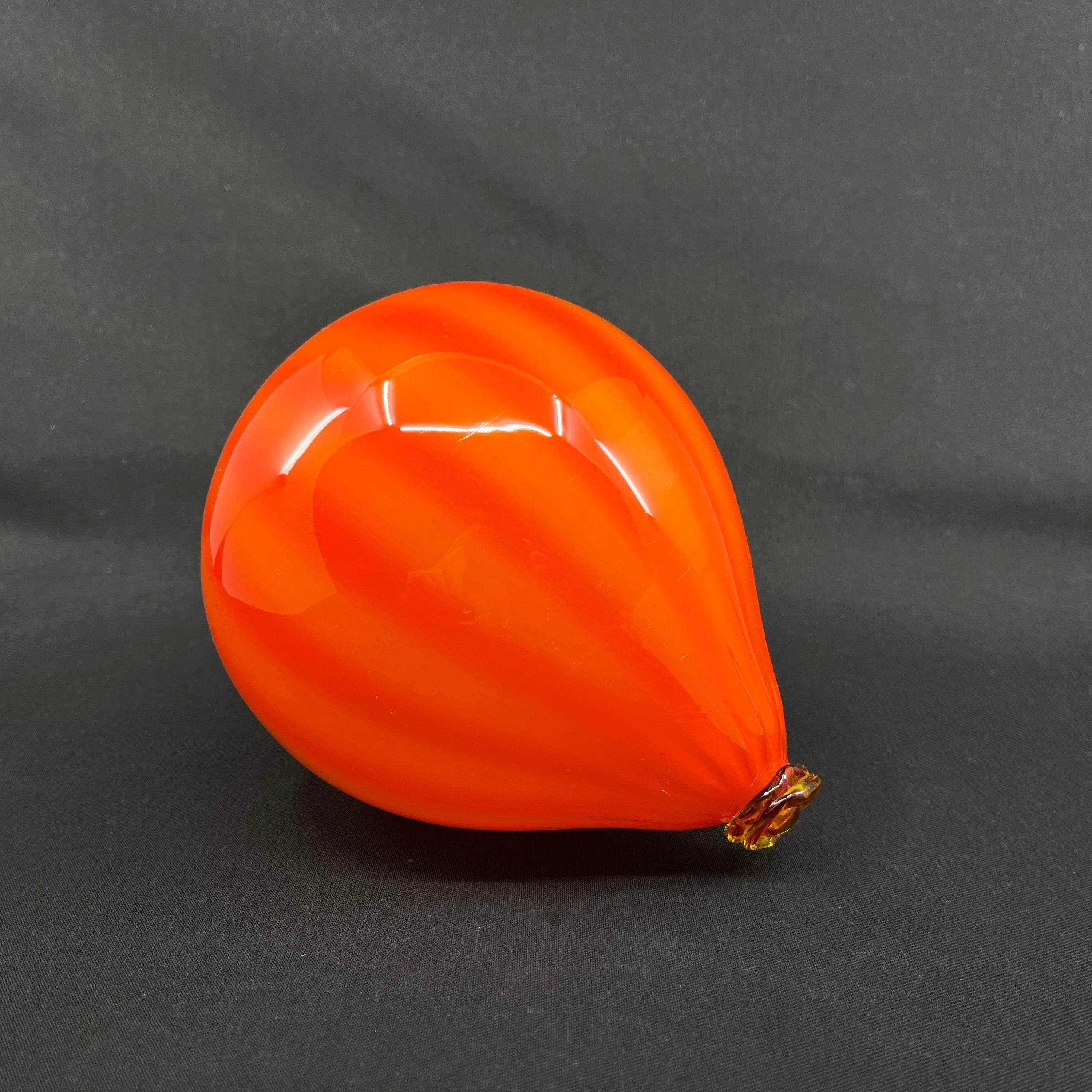 Striped "Murano" decorative ball