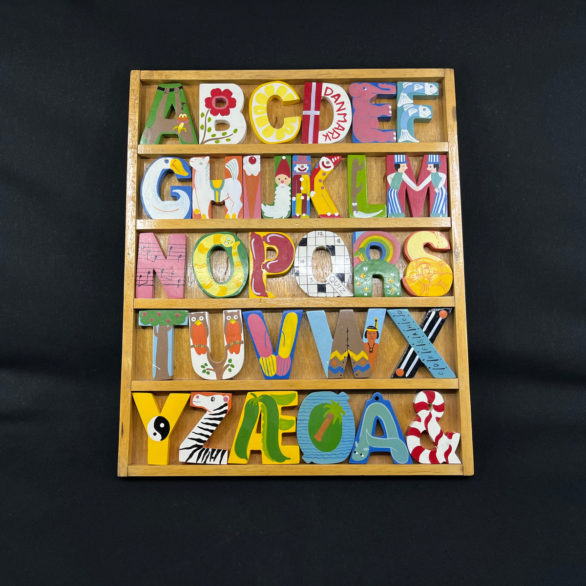 Alphabet - Letters on board