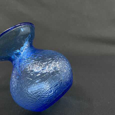 Lyseblåt hyacintglas fra Fyens Glasværk