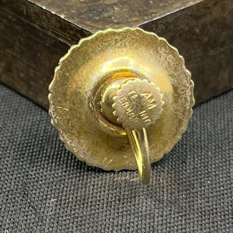 Anton Michelsen marguerite øreskruer, 1,8 cm.