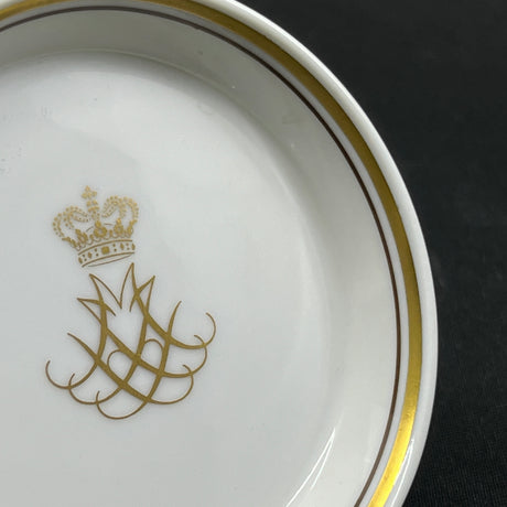 Small bowl with royal monogram