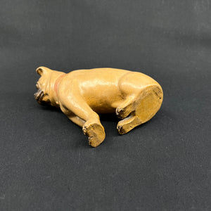 Sparebøsse formet som en bulldog