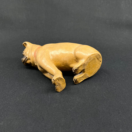 Sparebøsse formet som en bulldog