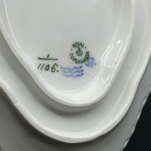 Musselmalet Helblonde sovseskål, 1898-1923