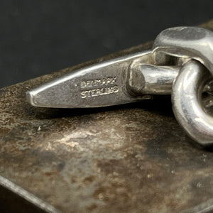 Anchor chain in sterling silver, 21 cm.