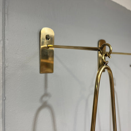 Et par moderne dansk design væghængte lysestager