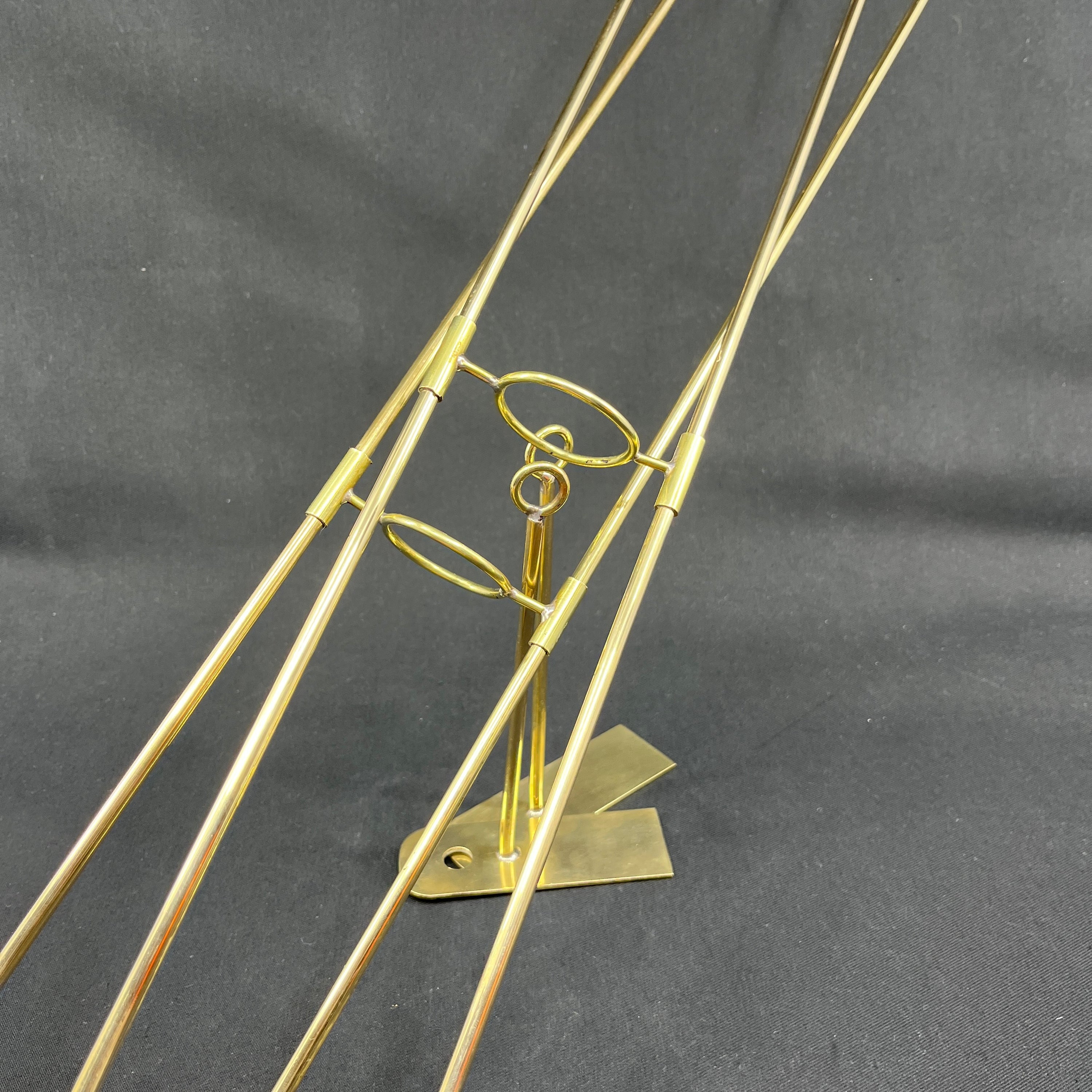 Et par moderne dansk design væghængte lysestager