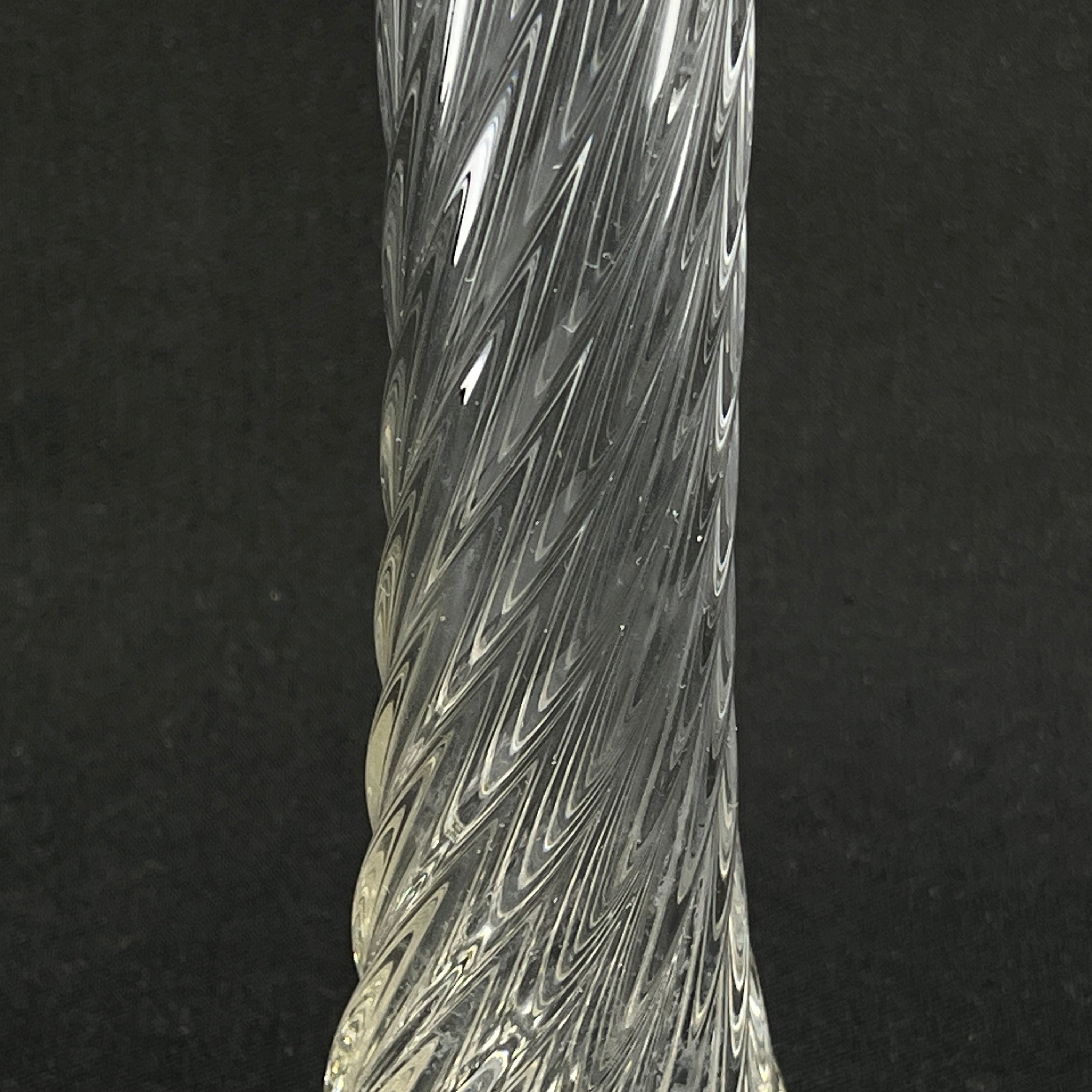 En snoet vase fra 1950'erne, 32 cm.