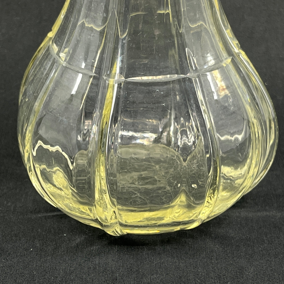 Polished flask vase from the 1920s