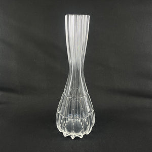 Tall vase with fine cuts, 29 cm.