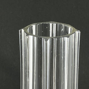 Fine "square" vase from the 1920s with numerous cuts