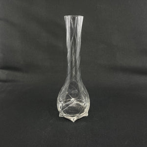 En snoet vase fra 1930'erne, 23 cm.