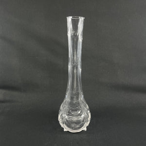 A set of twisted vases from the 1930'sh with wavy optics