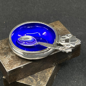 Georg Jensen Konge saltkar med ske