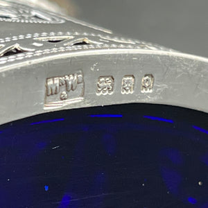 Silver mustard jar from 1929