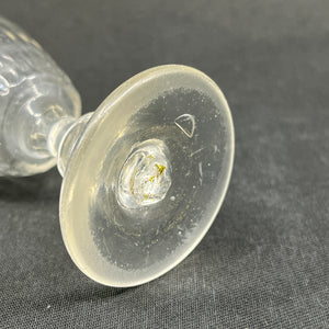 Fastblæst snapseglas fra Holmegaard Glasværk