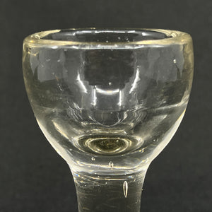 Antik dansk jernbaneglas, 9,2 cm.