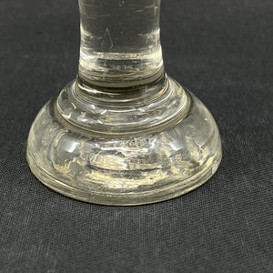 Antik dansk jernbaneglas, 9,2 cm.