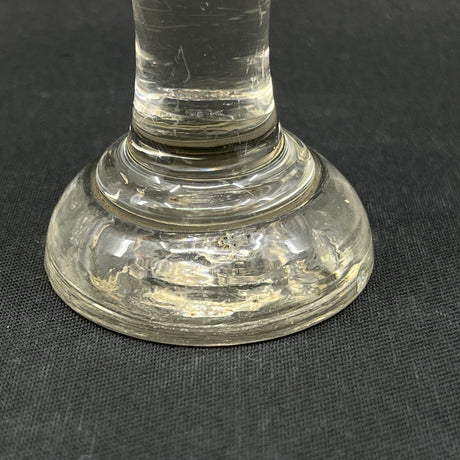 Antik dansk jernbaneglas, 9,2 cm.