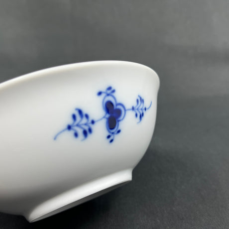 Blue Fluted Plain cereal bowl, 13.5 cm.