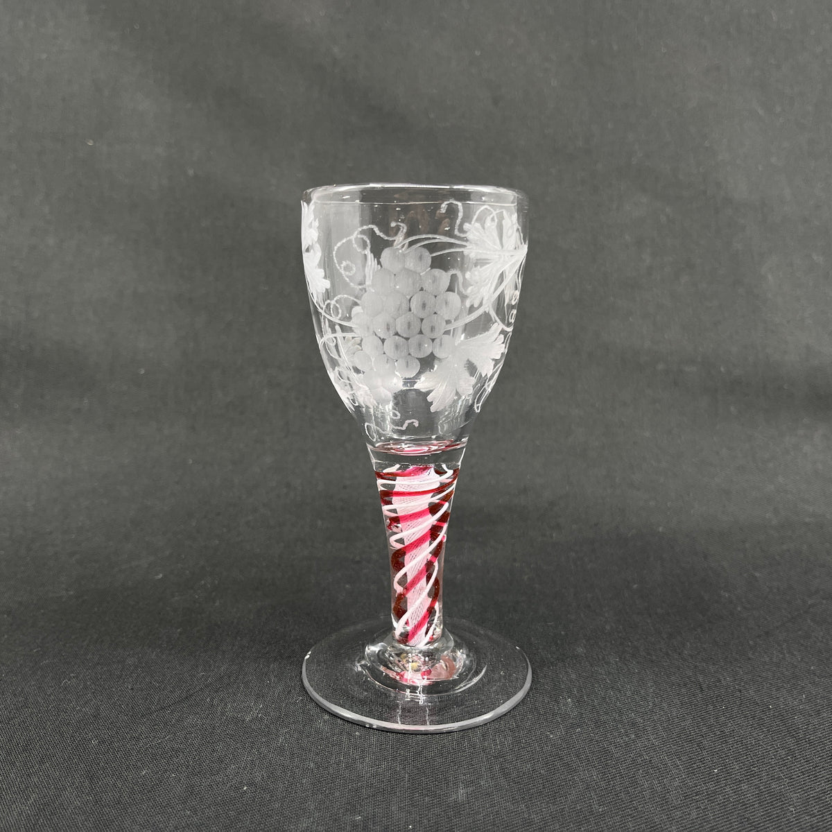 Hollandsk glas fra 1760'erne - Jacobite glas
