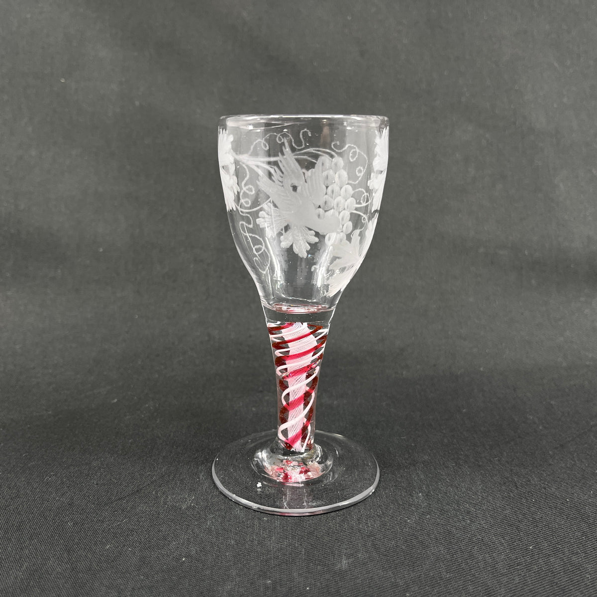 Hollandsk glas fra 1760'erne - Jacobite glas