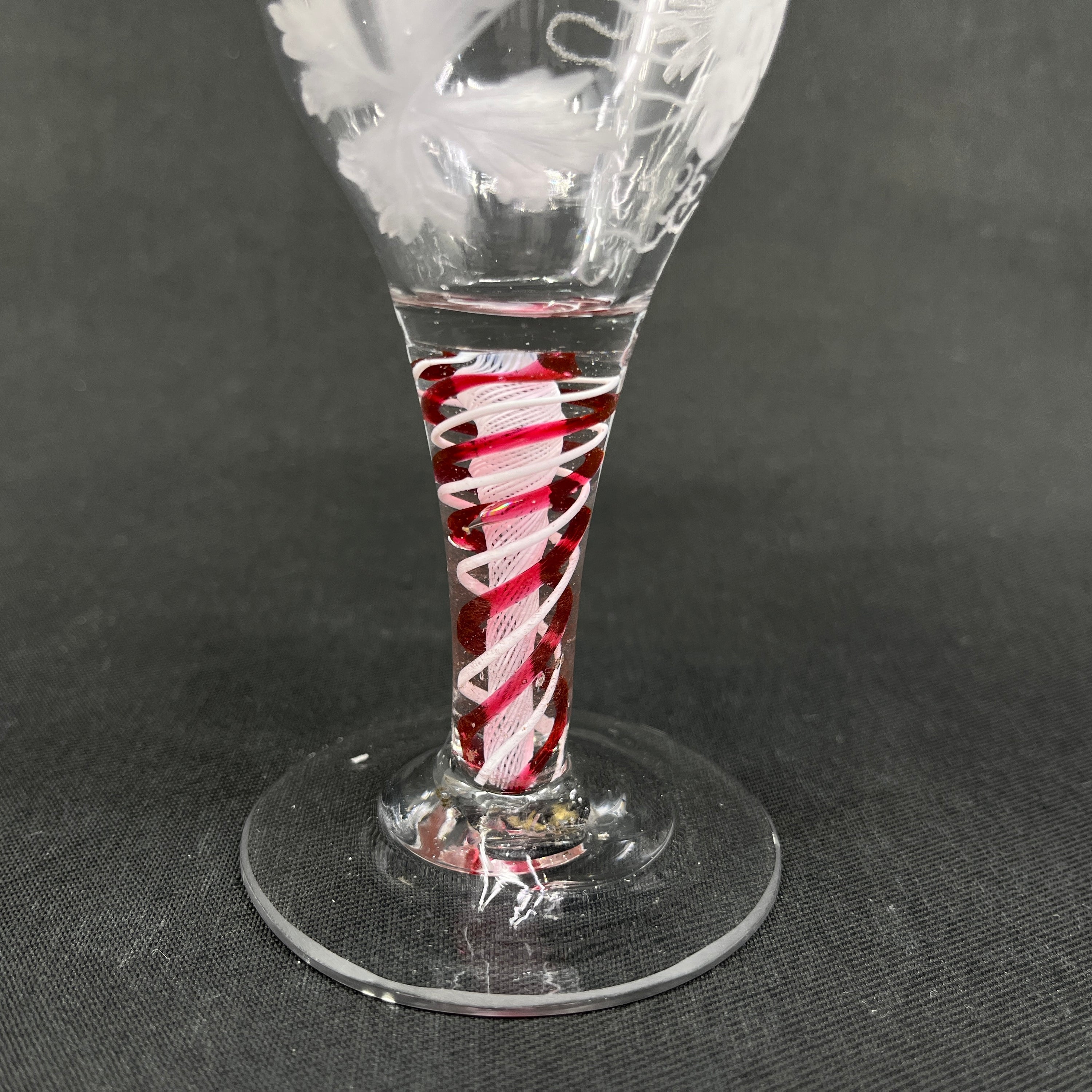 Hollandsk glas fra 1760'erne - Jacobite glas