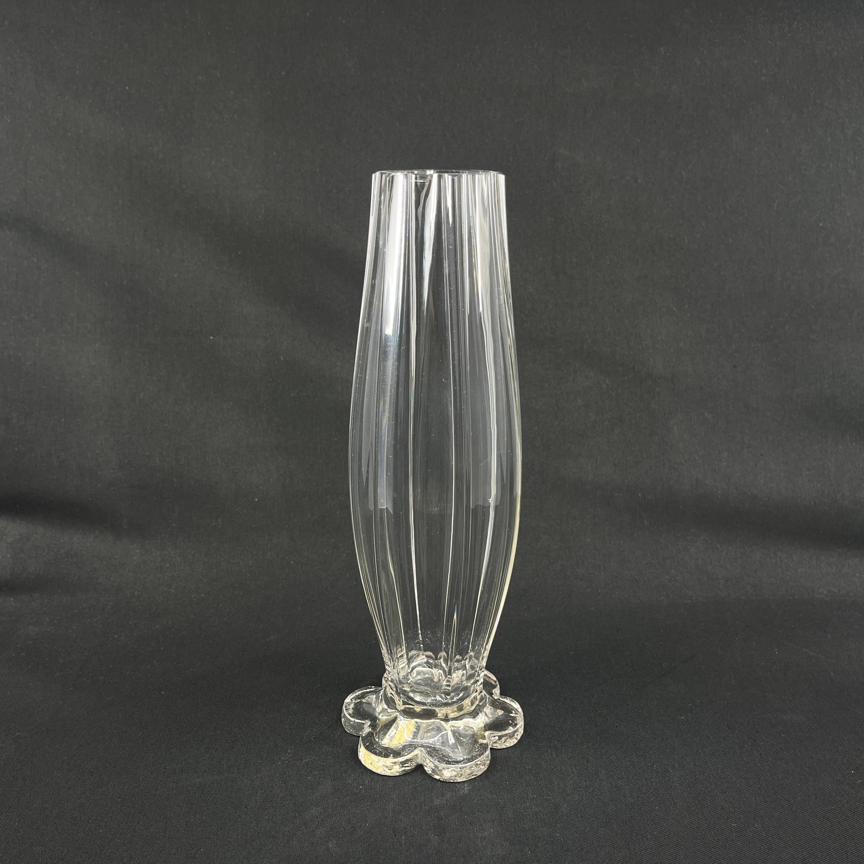 Flot oval vase fra 1920'erne, 25,5 cm.