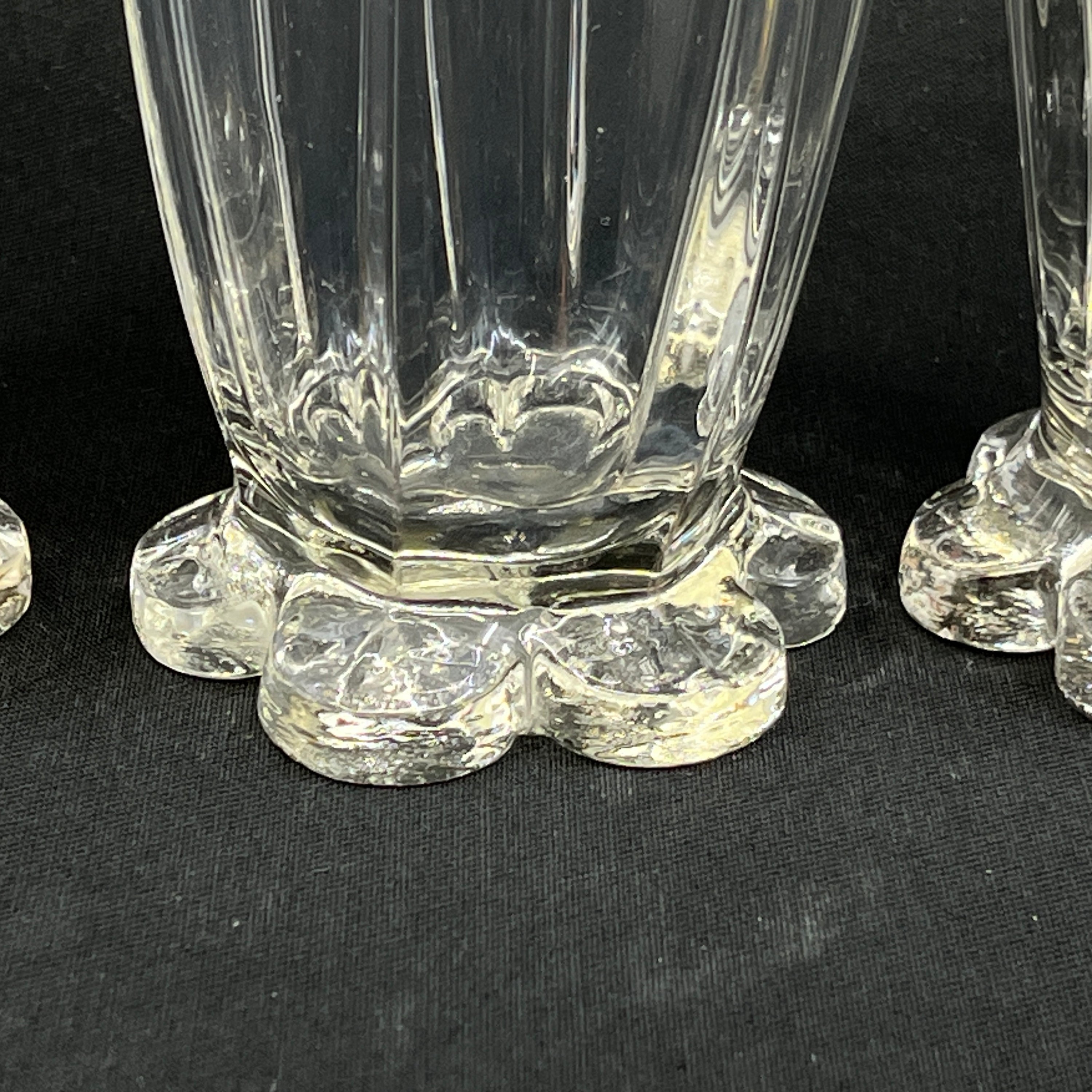 Beautiful oval vases from the 1920s, 20 cm.