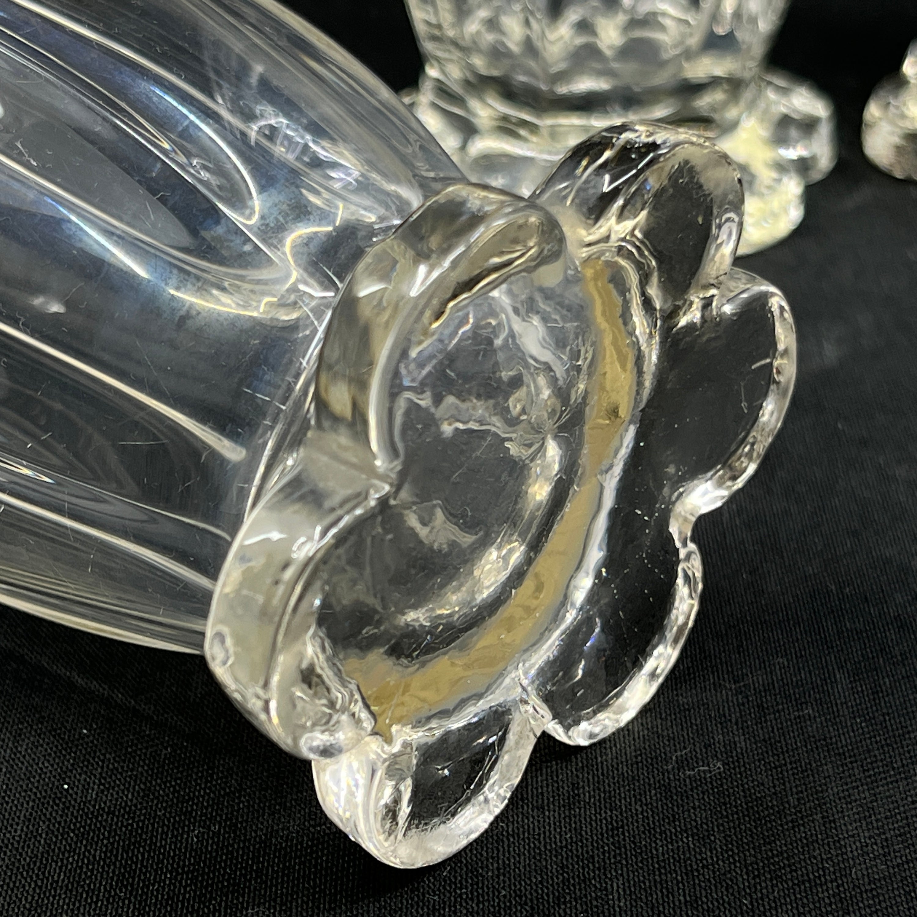 Beautiful oval vases from the 1920s, 20 cm.