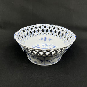 Blue Fluted Full Lace Fruit Bowl 1/1050