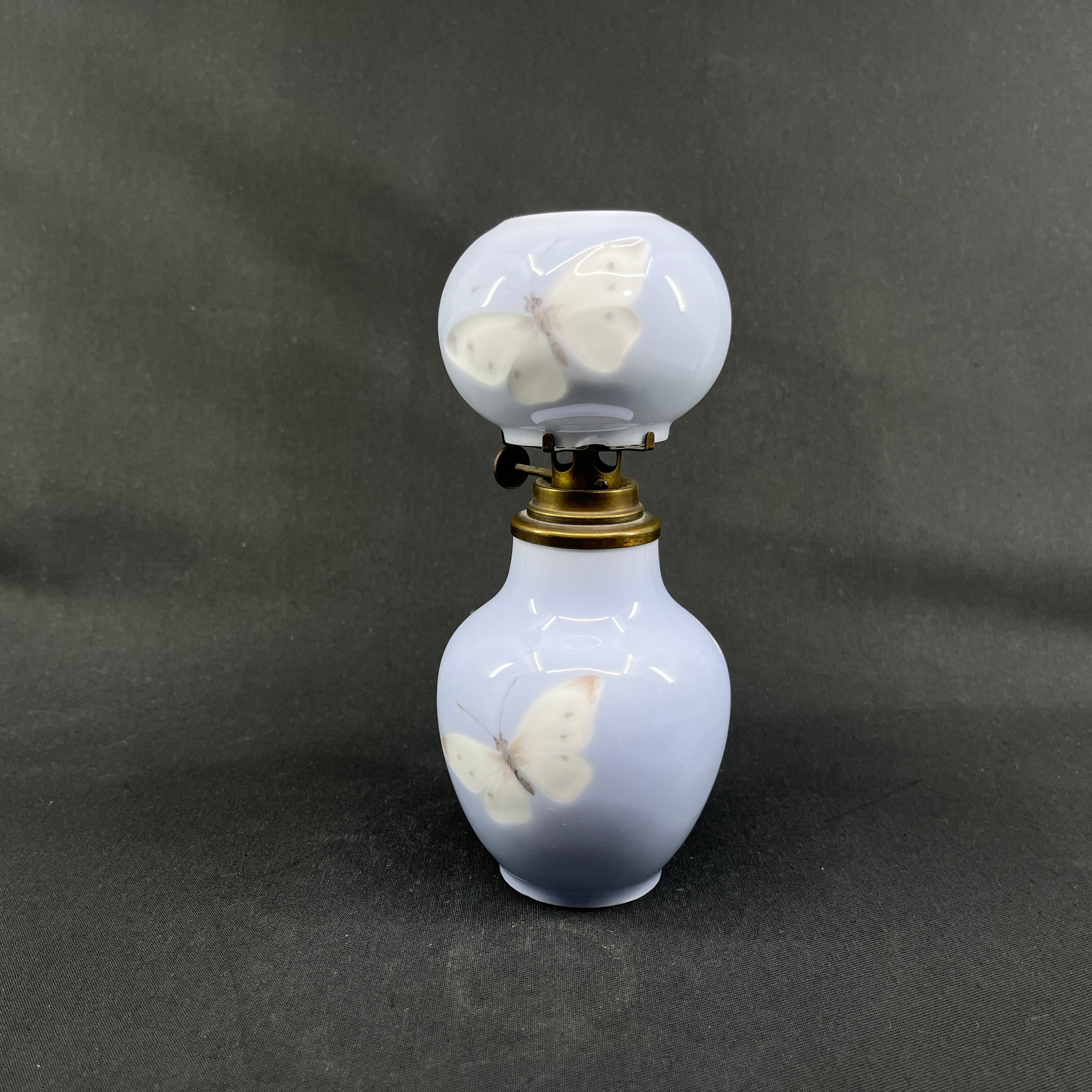 Rare small kerosene lamp from Royal Copenhagen