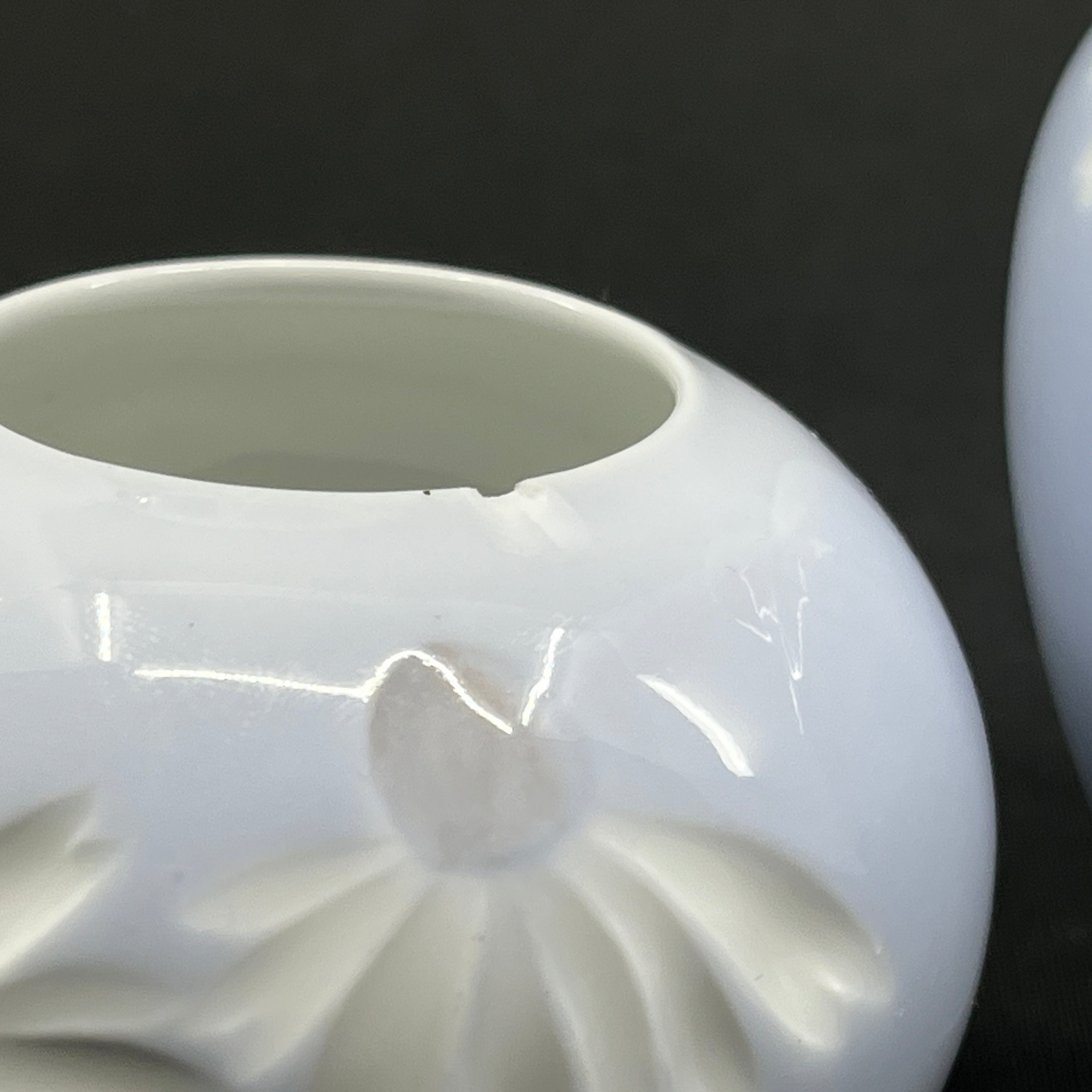 Rare small kerosene lamp from Royal Copenhagen