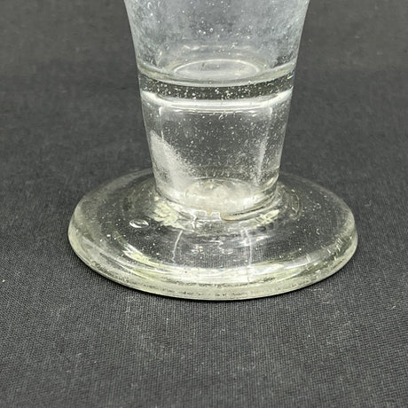 Frimurerglas med luftperle, 11,5 cm.