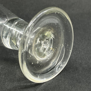 Masonic glass with air bead, 11.6 cm.