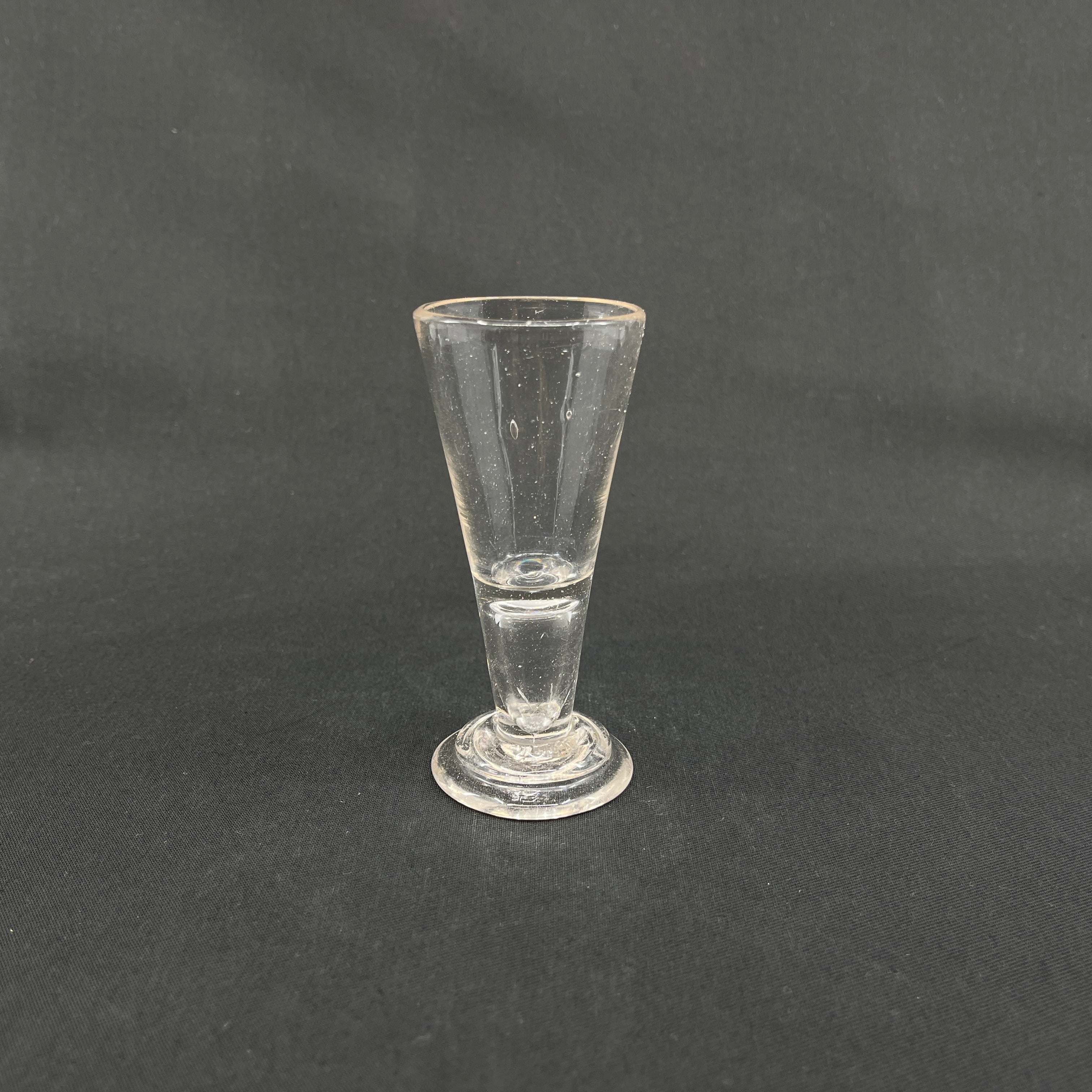 Frimurerglas med luftperle, 10,5 cm.