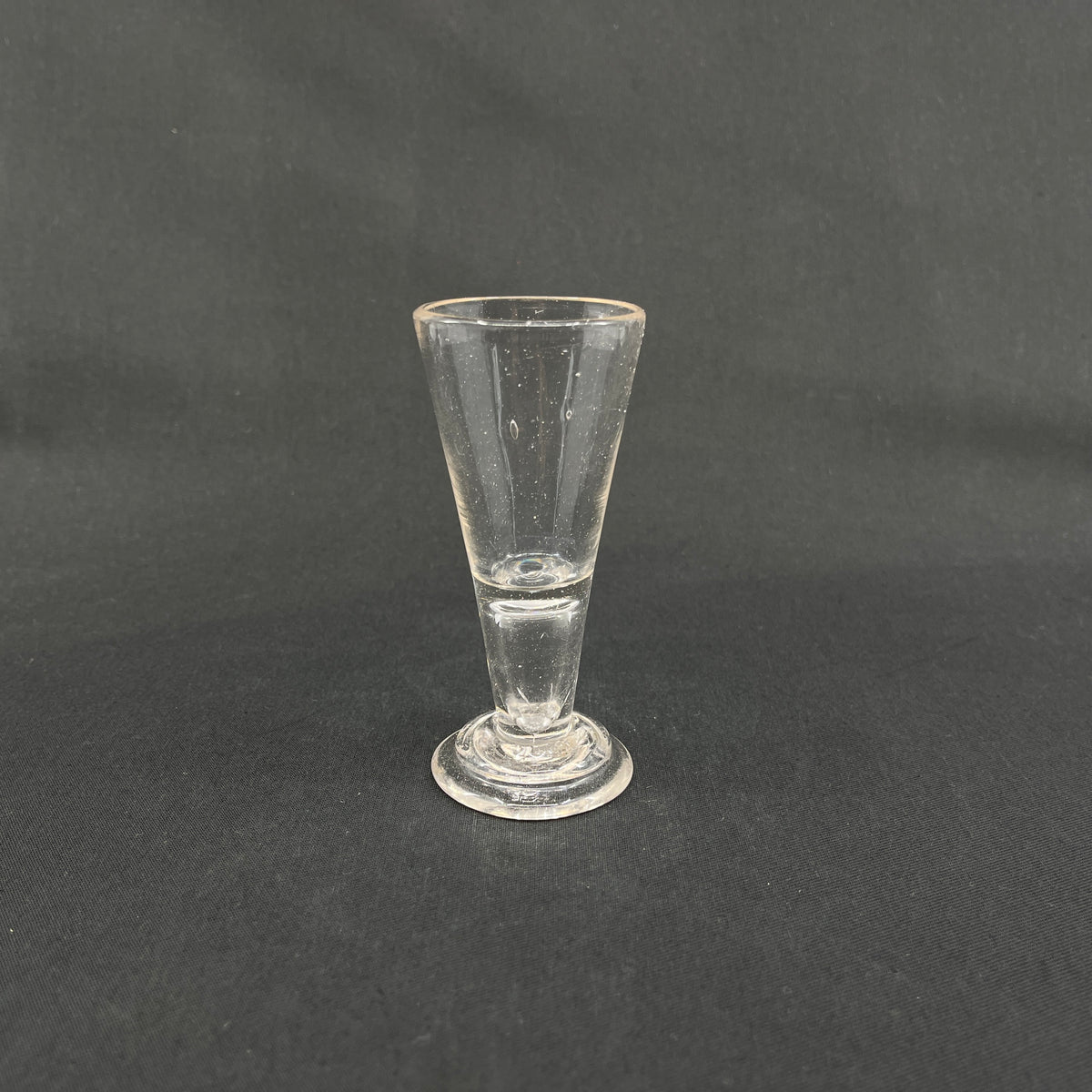 Frimurerglas med luftperle, 10,5 cm.