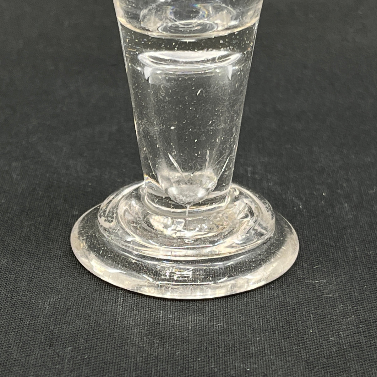 Frimurerglas med luftperle, 10,5 cm.